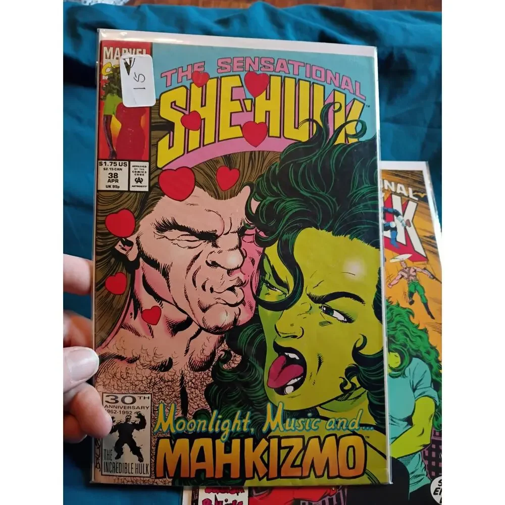 The Sensational She-Hulk Lot Of 3 #17,38,50 Marvel Comics VF To NM Foil Kiss